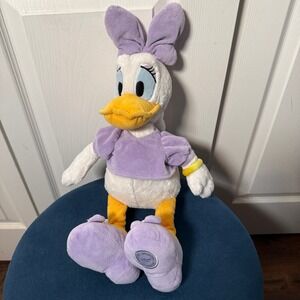 Disney Store Genuine Daisy Duck Plush Original Stuffed Animal Toy